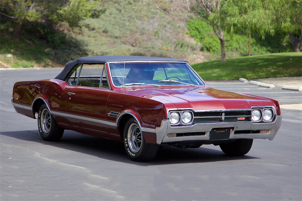 1966 OLDSMOBILE 442 CONVERTIBLE