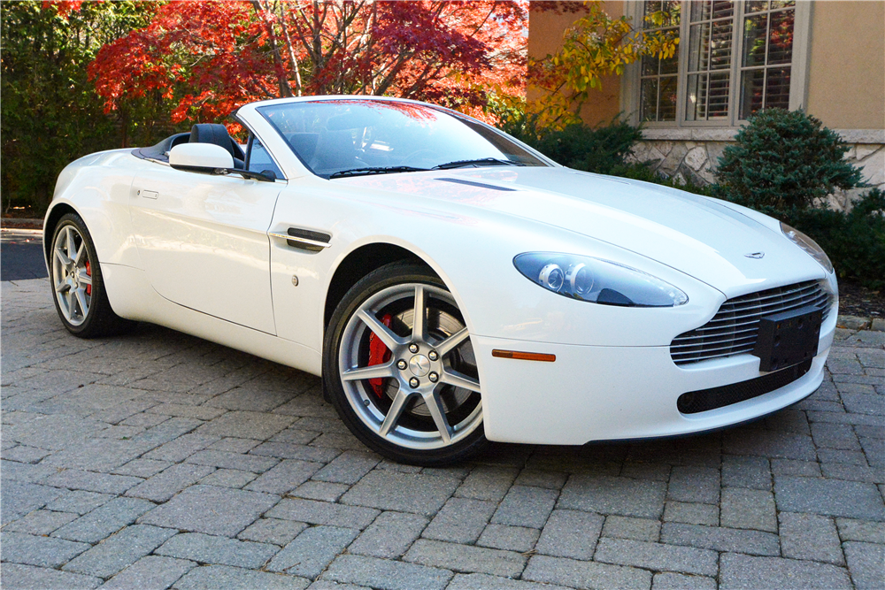 2008 ASTON MARTIN VANTAGE CONVERTIBLE