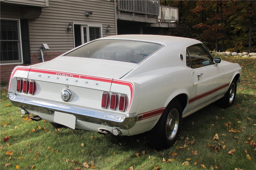 1969 FORD MUSTANG MACH 1 428 SCJ FASTBACK