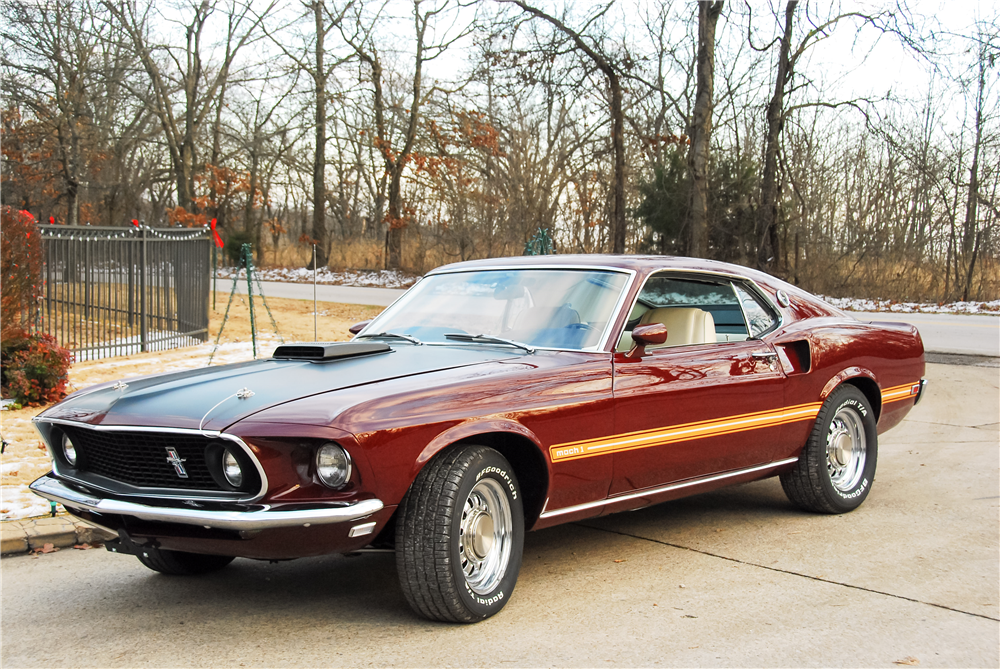 1969 FORD MUSTANG MACH 1 428 SCJ FASTBACK