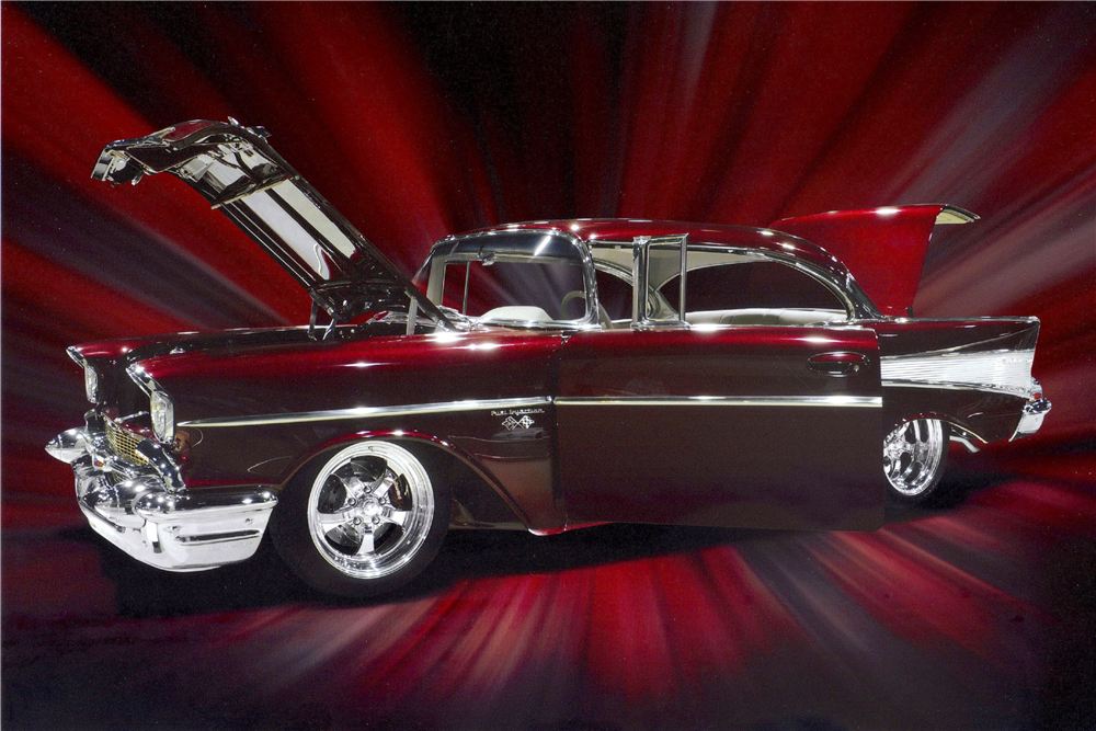 1957 CHEVROLET BEL AIR CUSTOM HARDTOP