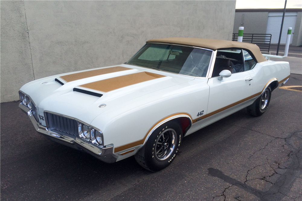 1970 OLDSMOBILE 442 CONVERTIBLE