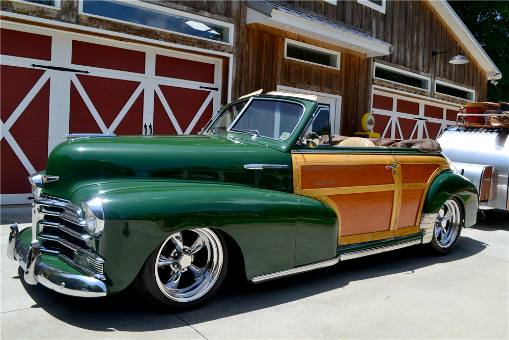 1948 CHEVROLET FLEETMASTER CUSTOM WOODY CONVERTIBLE