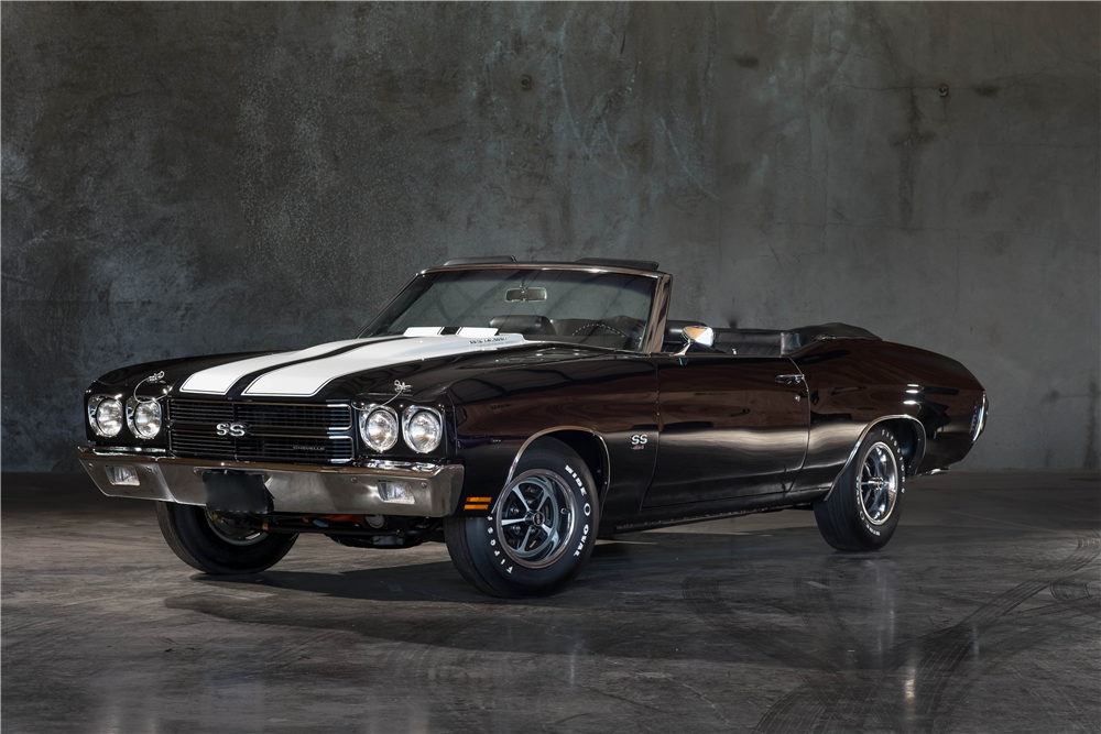 1970 CHEVROLET CHEVELLE LS6 CONVERTIBLE