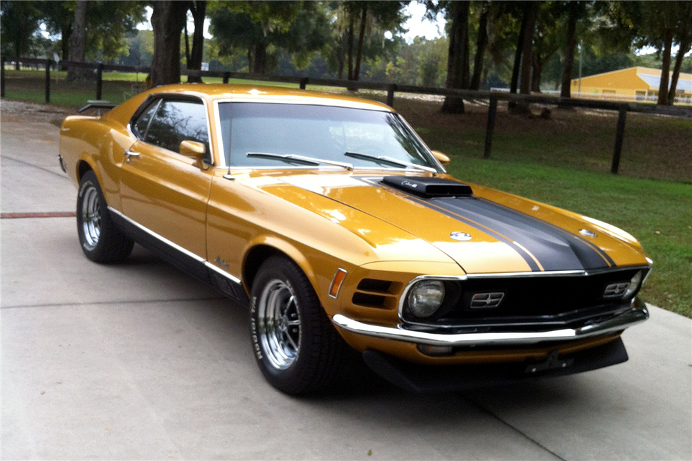 1970 FORD MUSTANG MACH 1 428 SCJ DRAG PACK