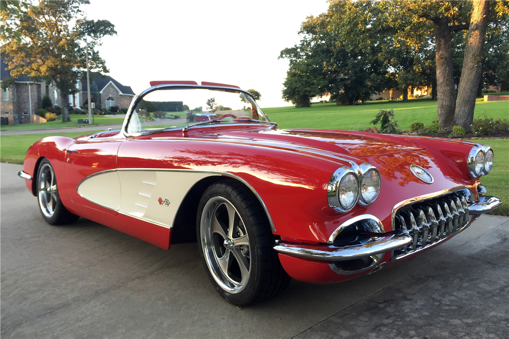 1959 CHEVROLET CORVETTE CUSTOM CONVERTIBLE