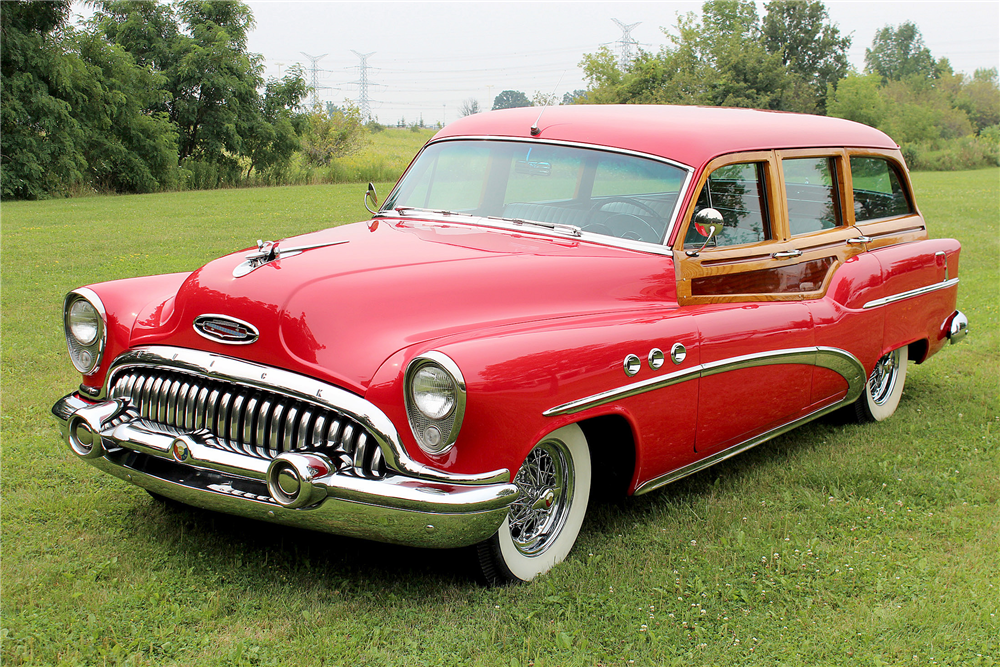 1953 BUICK SUPER WOODY STATION WAGON