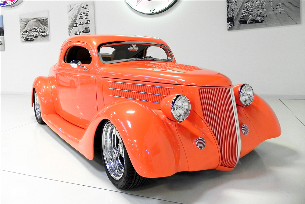 1936 FORD 3-WINDOW CUSTOM COUPE