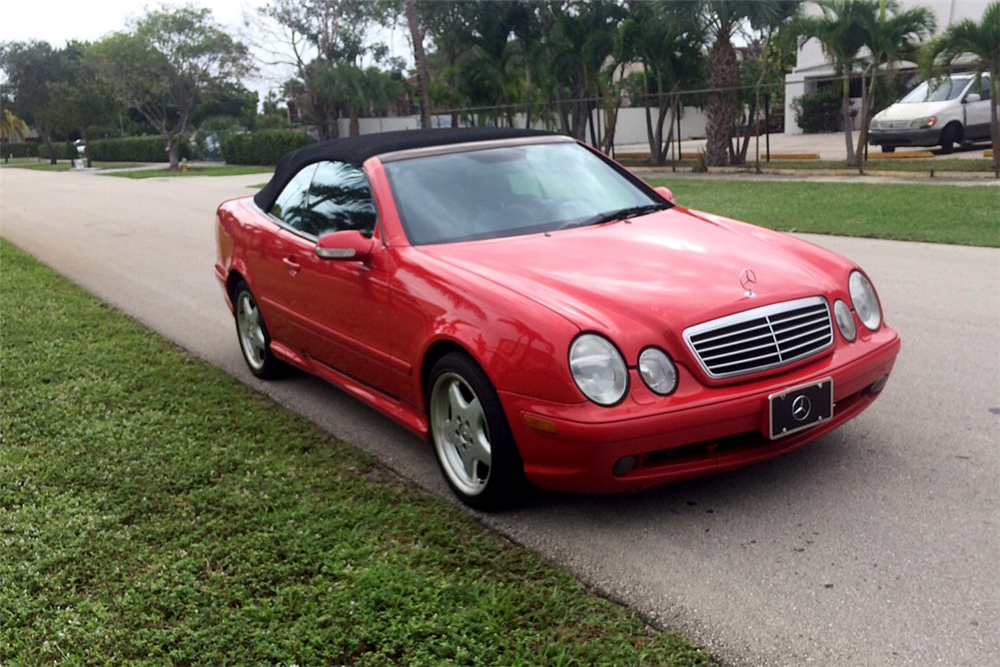 2001 MERCEDES-BENZ CLK430 CONVERTIBLE