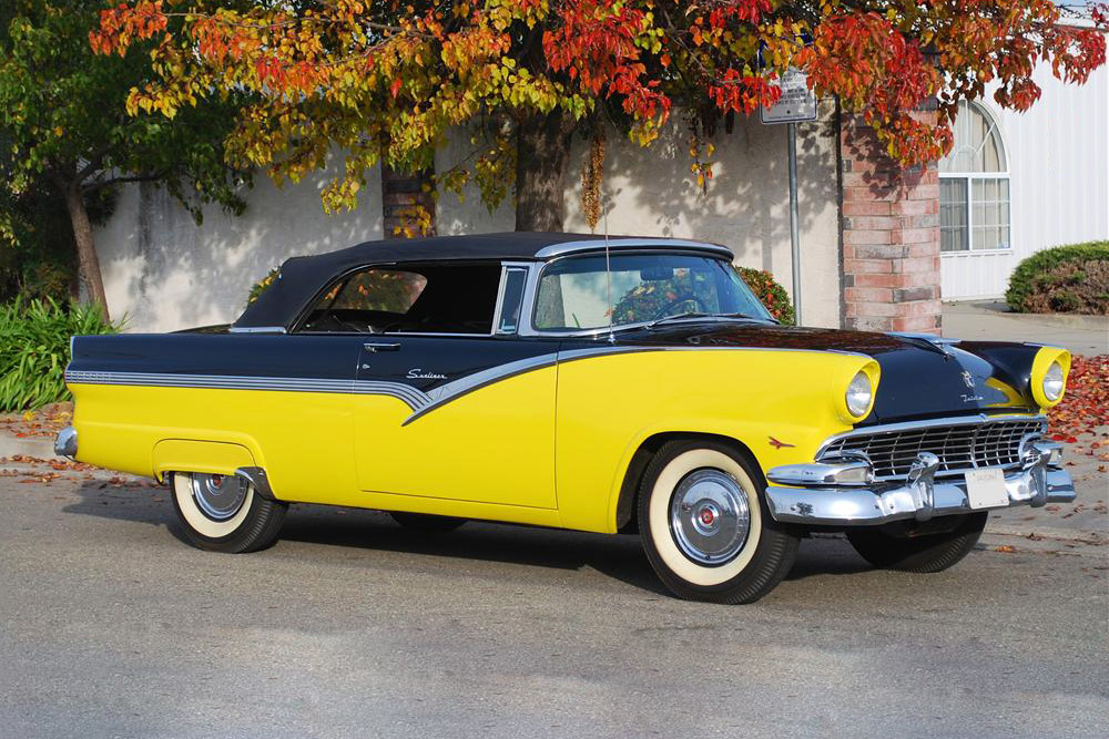 1956 FORD SUNLINER CONVERTIBLE