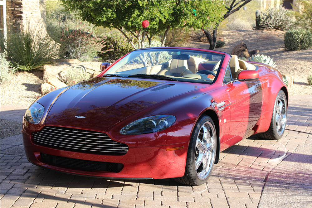 2008 ASTON MARTIN VANTAGE CONVERTIBLE