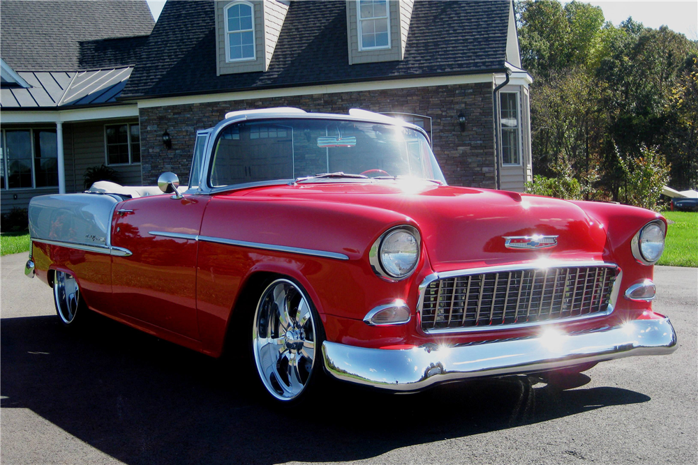 1955 CHEVROLET BEL AIR CUSTOM CONVERTIBLE