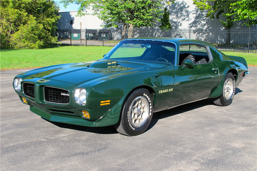 1973 PONTIAC FIREBIRD TRANS AM SUPER DUTY 455