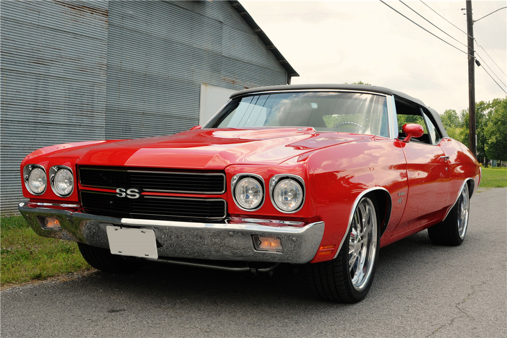 1970 CHEVROLET CHEVELLE CUSTOM CONVERTIBLE