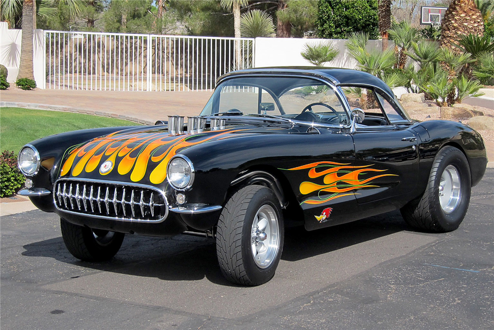 1957 CHEVROLET CORVETTE CUSTOM CONVERTIBLE