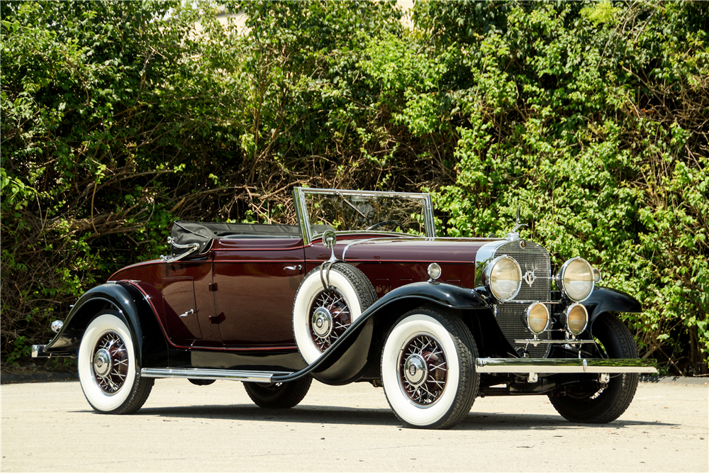 1931 CADILLAC 355 A V8 CONVERTIBLE