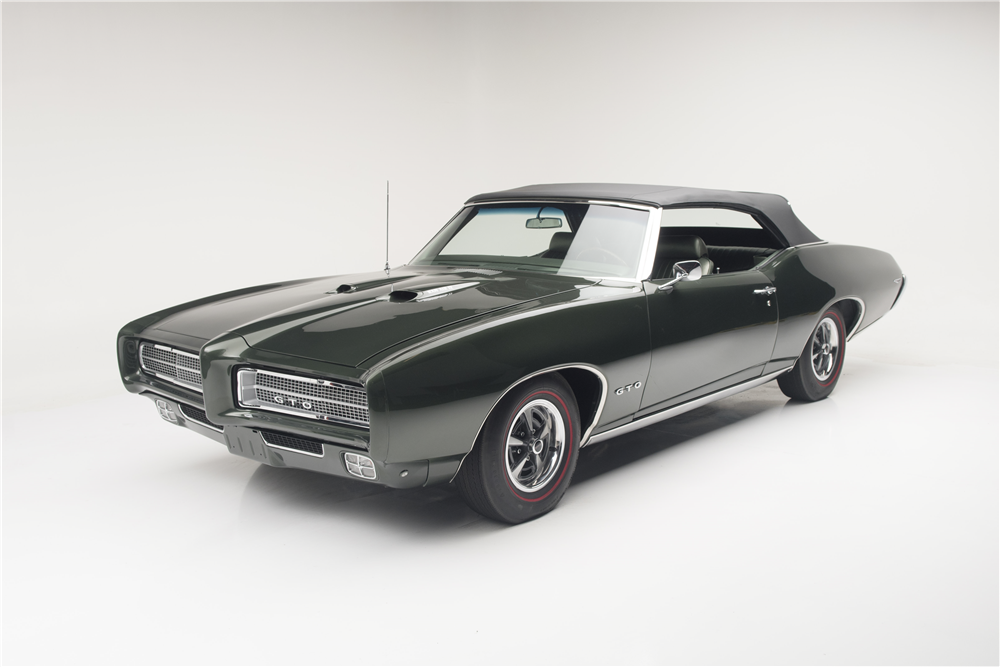 1969 PONTIAC GTO RAM AIR IV CONVERTIBLE