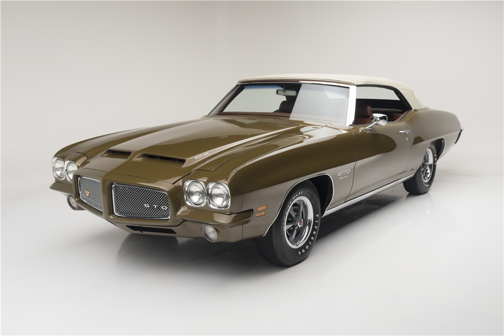 1971 PONTIAC GTO CONVERTIBLE