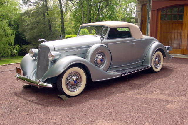 1935 LINCOLN K CONVERTIBLE