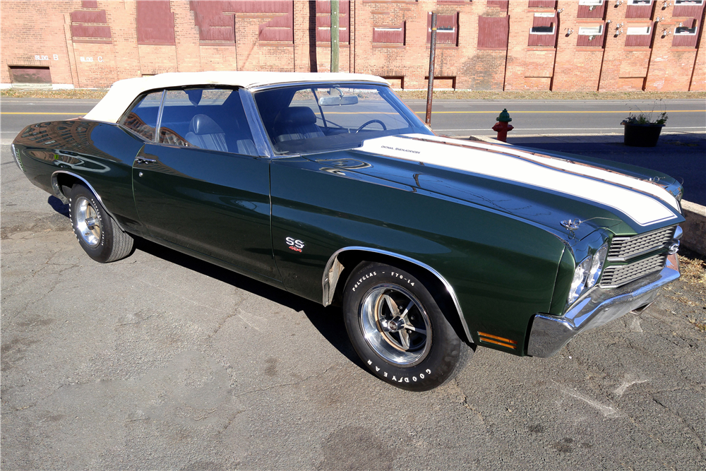 1970 CHEVROLET CHEVELLE LS6 CONVERTIBLE