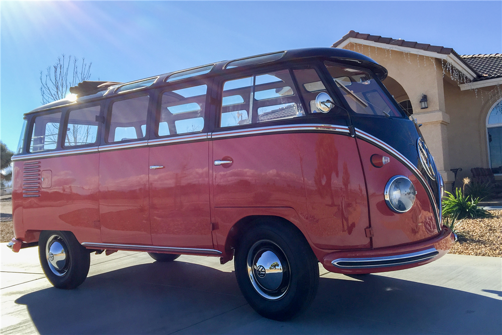 1956 VOLKSWAGEN DELUXE MICROBUS 