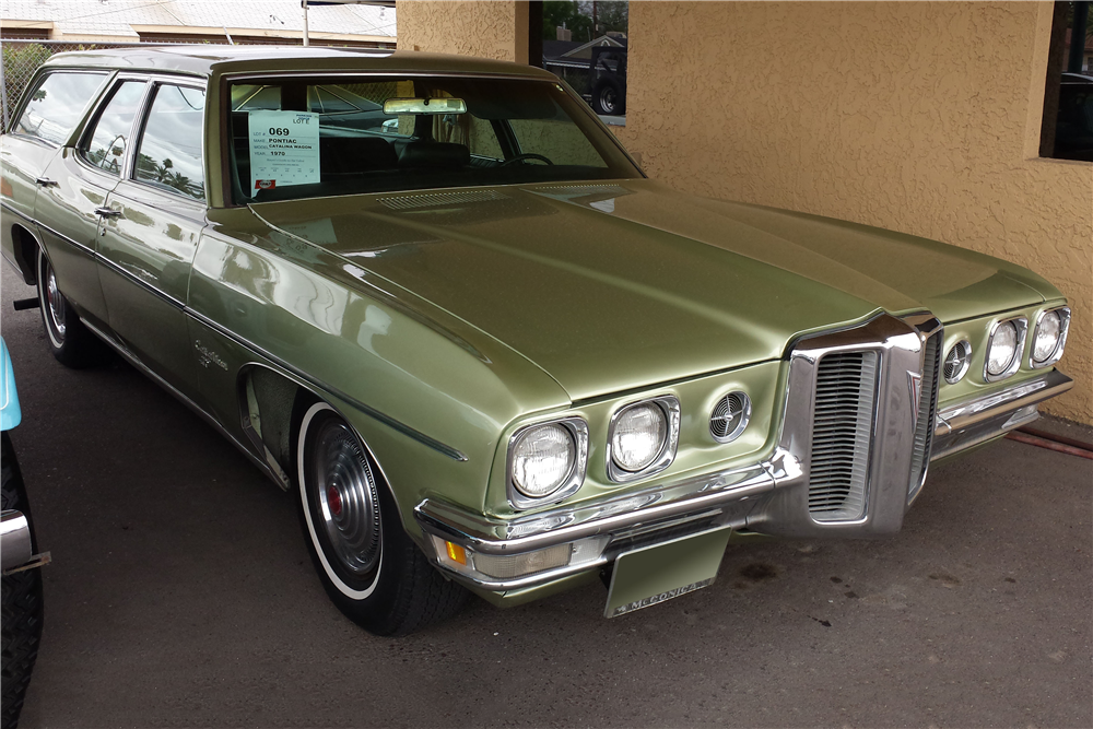 1970 PONTIAC CATALINA 4-DOOR STATION WAGON