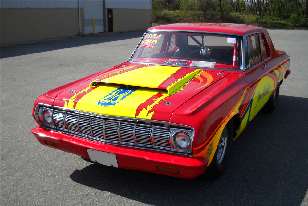 1964 PLYMOUTH SAVOY CUSTOM DRAG CAR