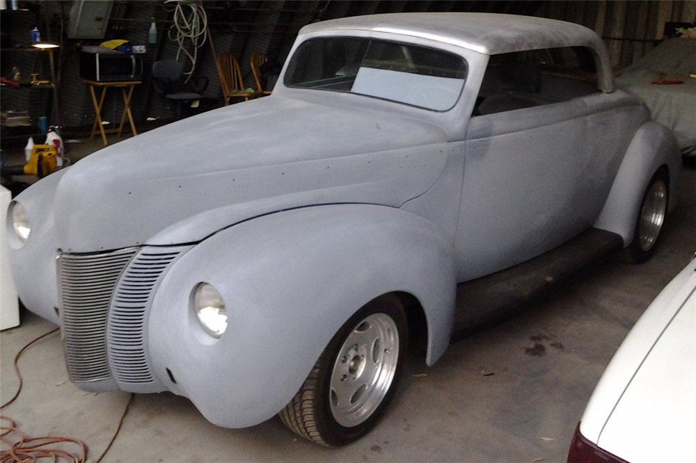 1940 FORD CUSTOM CODDINGTON CONVERTIBLE