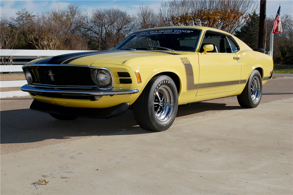 1970 FORD MUSTANG BOSS 302 FASTBACK