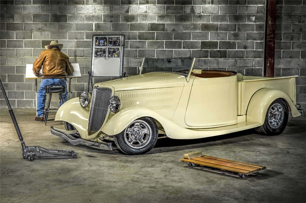 1934 FORD CUSTOM ROADSTER PICKUP