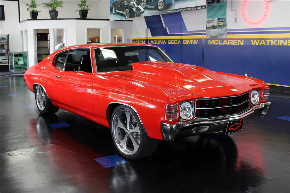 1971 CHEVROLET CHEVELLE CUSTOM COUPE