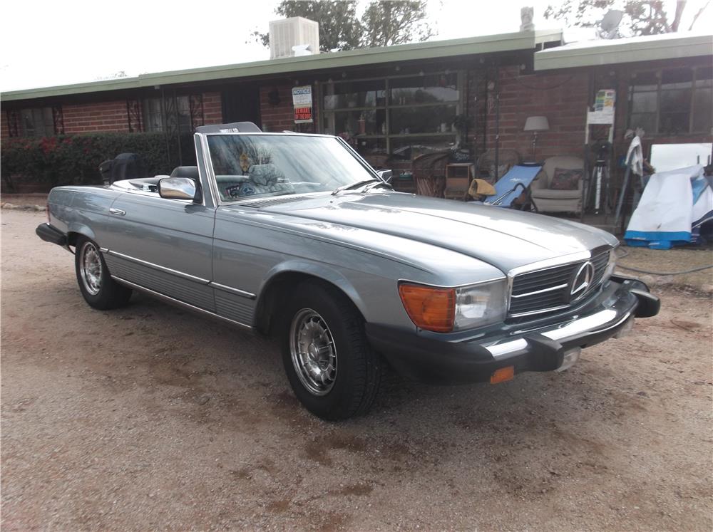 1984 MERCEDES-BENZ 380SL CONVERTIBLE