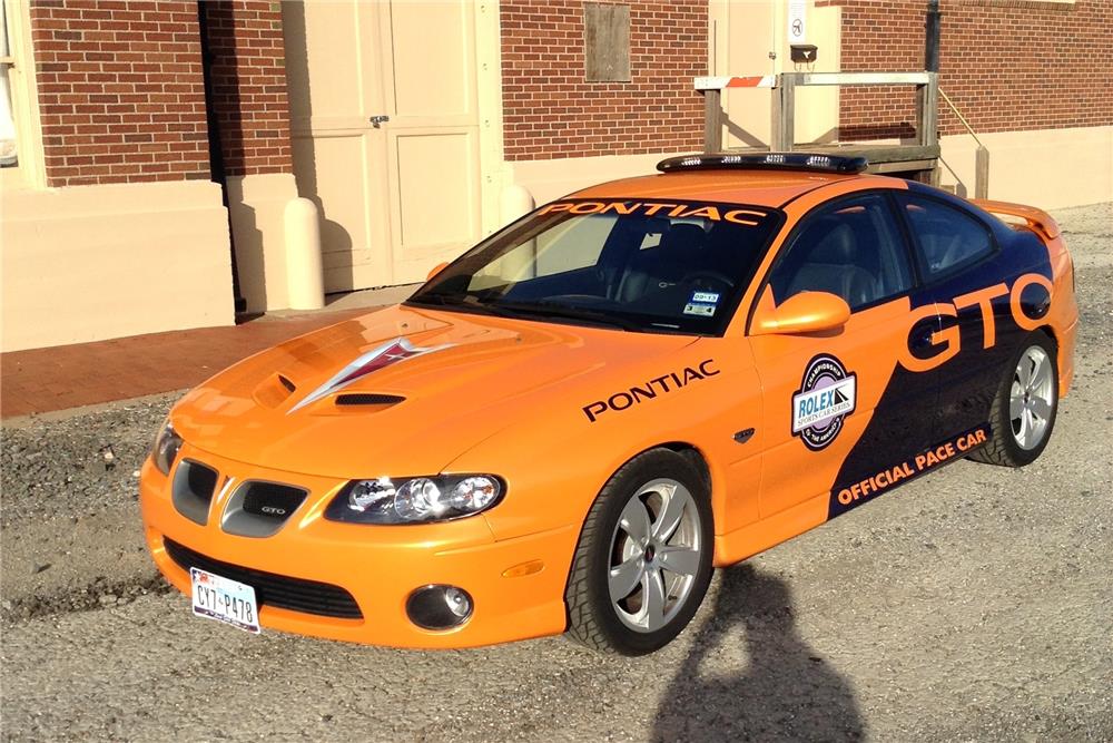 2005 PONTIAC GTO COUPE PACE CAR