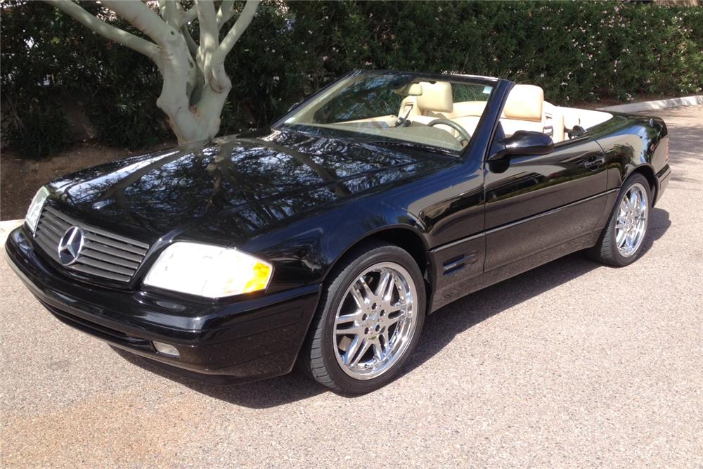 2000 MERCEDES-BENZ SL500 CONVERTIBLE