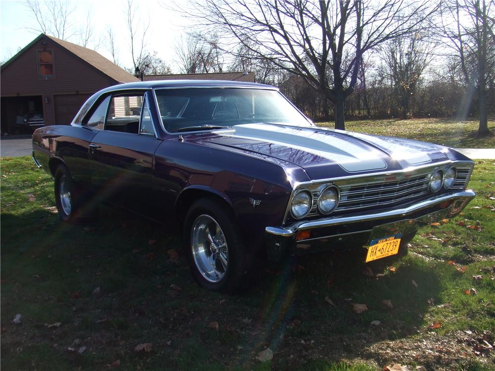 1967 CHEVROLET CHEVELLE MALIBU 2 DOOR HARDTOP