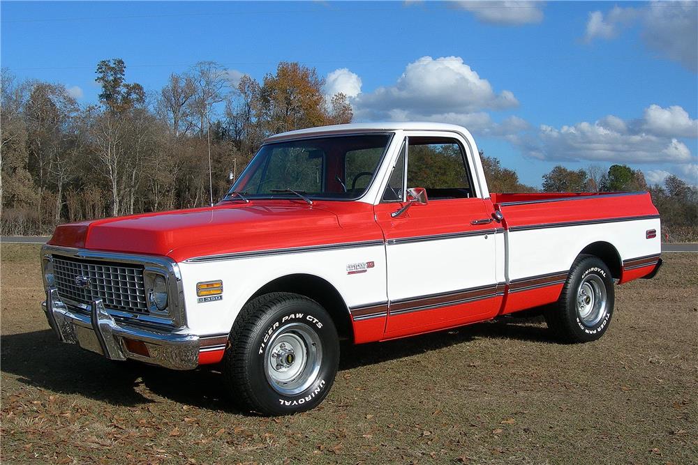 1972 CHEVROLET CHEYENNE SUPER 10 PICKUP