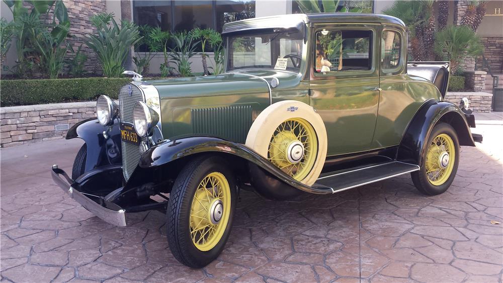 1931 CHEVROLET 5-WINDOW COUPE