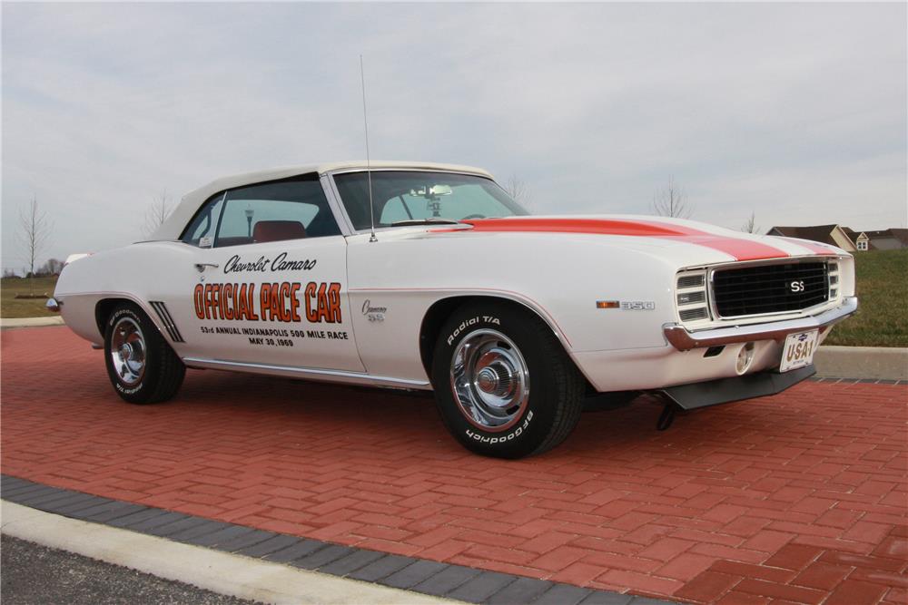 1969 CHEVROLET CAMARO INDY PACE CAR CONVERTIBLE