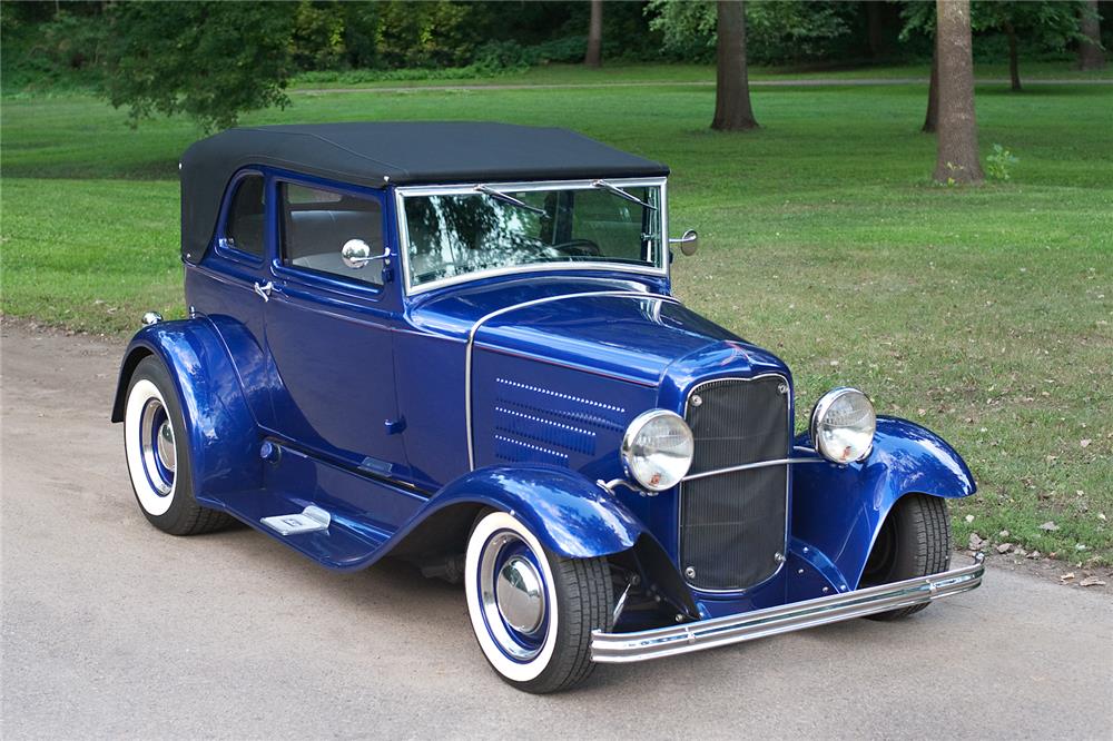 1931 FORD MODEL A 400 CUSTOM CONVERTIBLE SEDAN