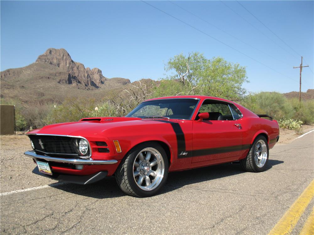 1970 FORD MUSTANG CUSTOM FASTBACK