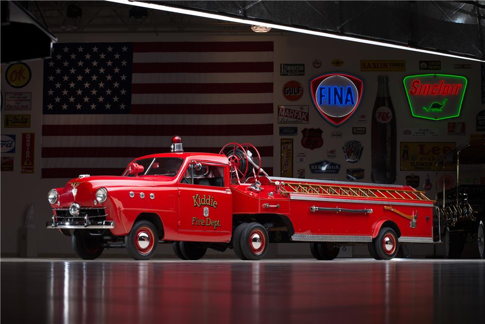 1951 CROSLEY HOOK AND LADDER FIRETRUCK