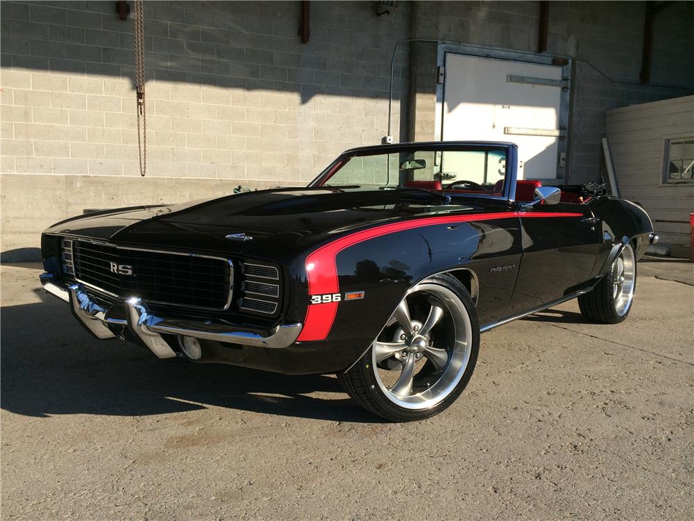 1969 CHEVROLET CAMARO RS CONVERTIBLE