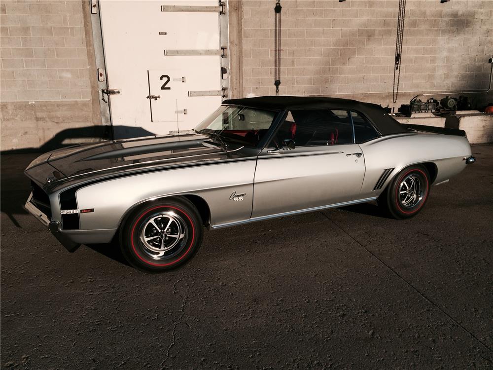 1969 CHEVROLET CAMARO CUSTOM CONVERTIBLE