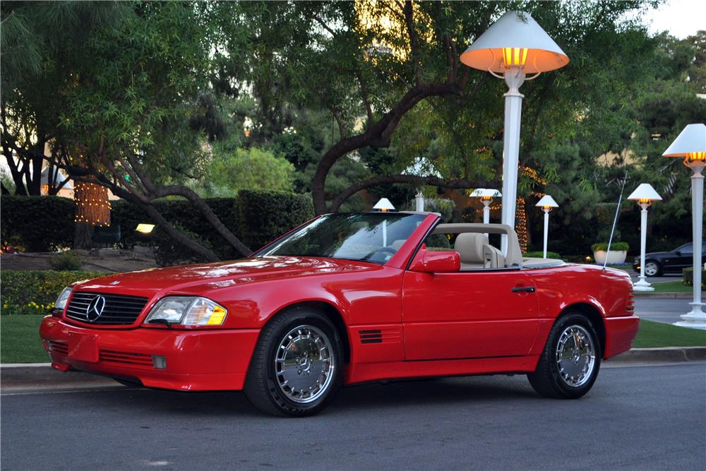 1992 MERCEDES-BENZ 500SL CONVERTIBLE