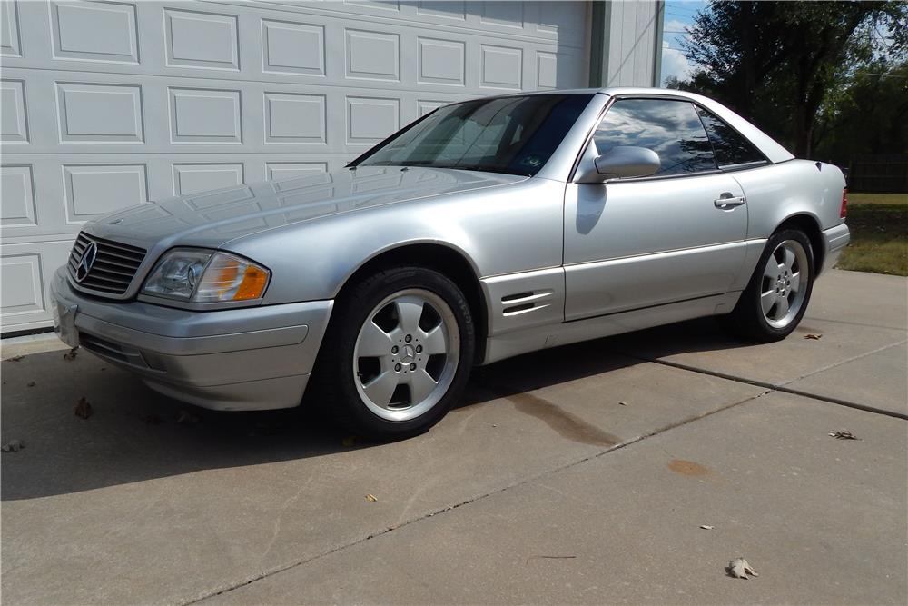 2000 MERCEDES-BENZ SL500 CONVERTIBLE