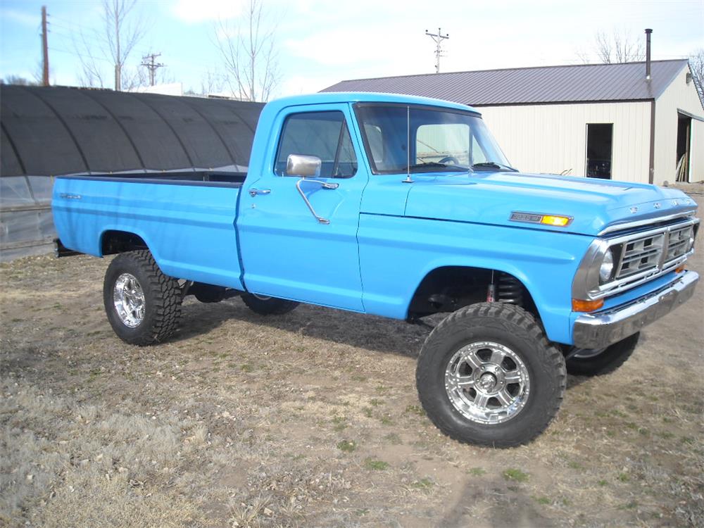 1972 FORD F-100 CUSTOM PICKUP