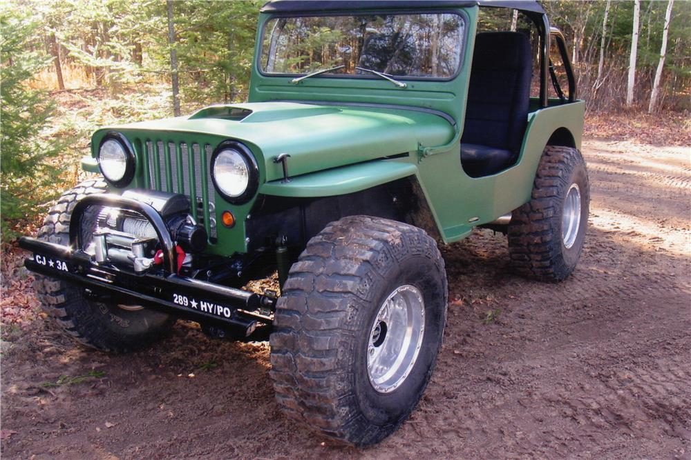 1947 WILLYS CJ2A CUSTOM JEEP