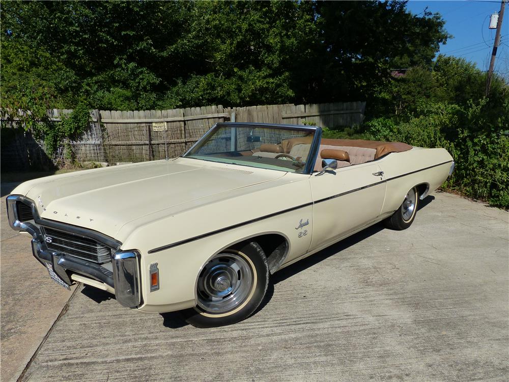 1969 CHEVROLET IMPALA SS 427 CONVERTIBLE