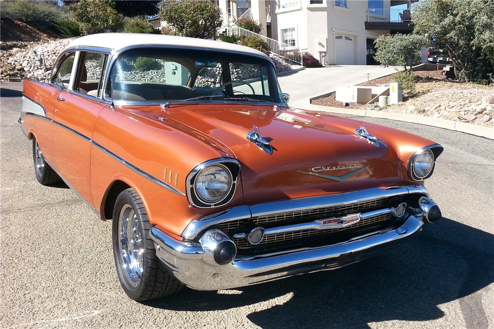 1957 CHEVROLET BEL AIR 2 DOOR POST