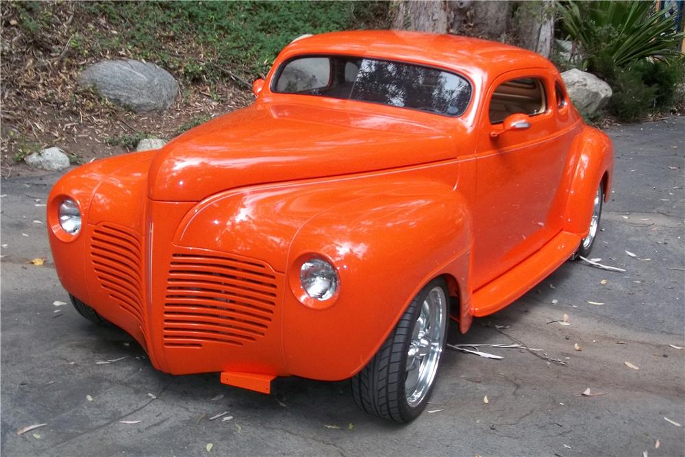 1941 PLYMOUTH DELUXE CUSTOM 2 DOOR COUPE